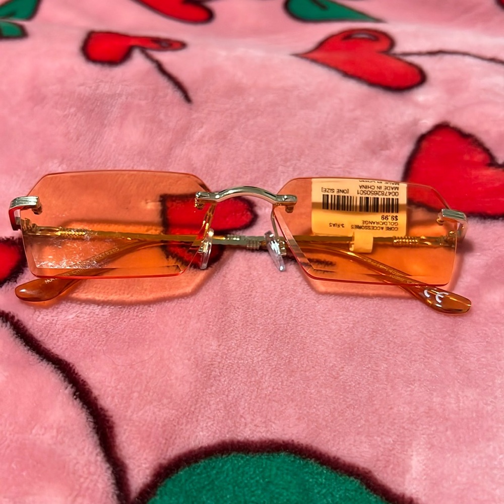 Orange and gold sunglasses! Forever21